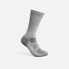 Performance Arbete Light Weight Crew – unisex-strumpor i CoolMax®-blandning i grått