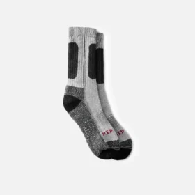 Performance Work Medium Weight Crew – unisex-arbetsstrumpor i svart