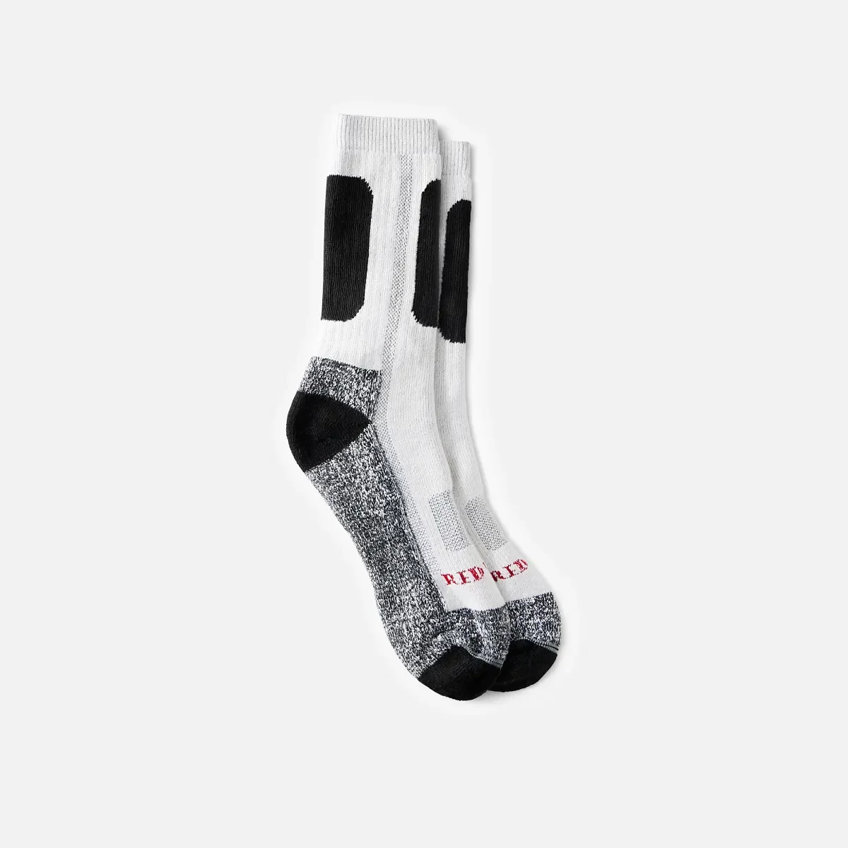 Performance Work Medium Weight Crew Unisex Performance Crew-strumpa i vitt