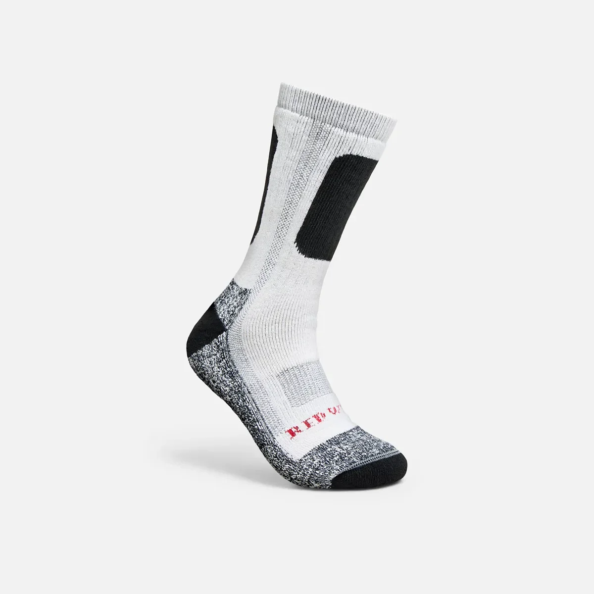 Performance Work Medium Weight Crew Unisex Performance Crew-strumpa i vitt