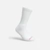 Performance Work Medium Weight Crew Unisex-strumpor i akrylblandning, vita