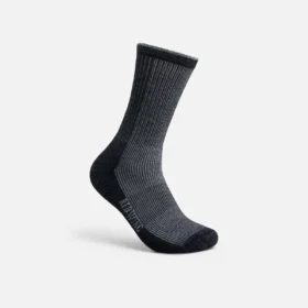 Premium Arbete Light Weight Crew Unisex-strumpor i merinoullsblandning i svart