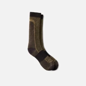 Premium Safety Light Weight Crew Unisex-strumpa i merinoullsblandning, brun