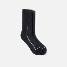Premium Safety, medeltjocka unisex-strumpor i merinoullsblandning i svart
