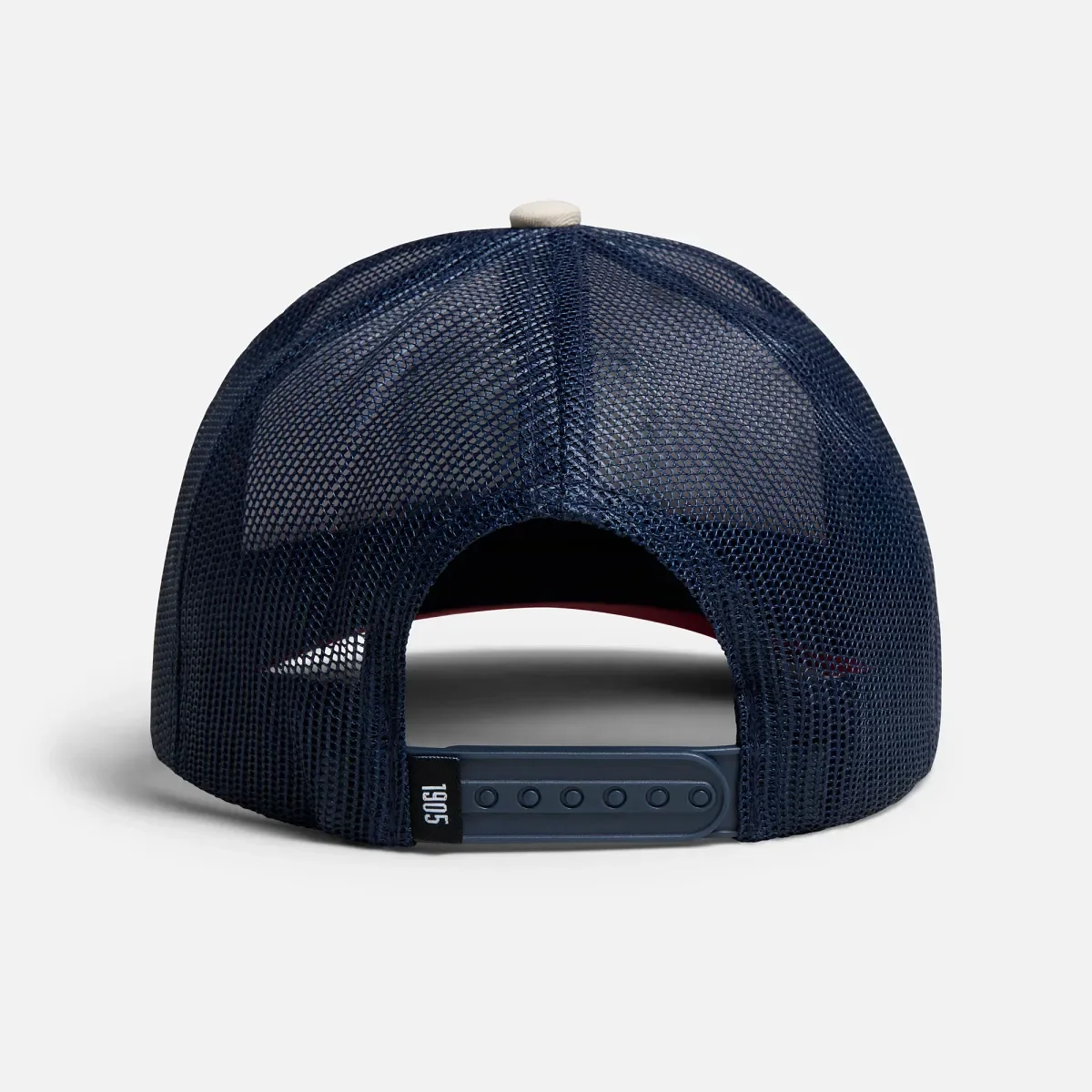 Pro Trucker Cap – unisex-baseballkeps i färgerna Stone/Red/Navy