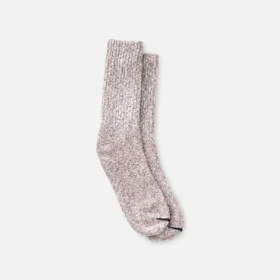 Ragg-strumpor i bomullsblandning, unisex, i färgerna varm burgundy/marinblå/vit