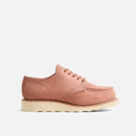 Shop Moc Oxford för damer – Shop Moc Oxford i Abilene-läder i färgen Dusty Rose