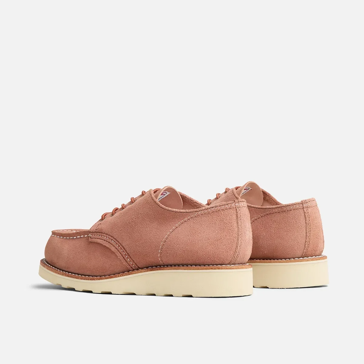 Shop Moc Oxford för damer – Shop Moc Oxford i Abilene-läder i färgen Dusty Rose
