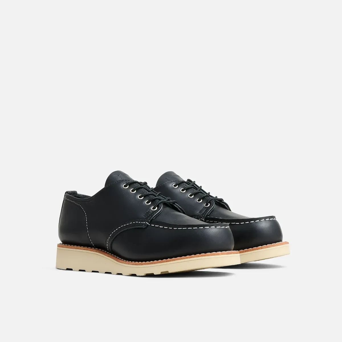 Shop Moc Oxford Shop Moc Oxford för dam i svart Boundary-läder