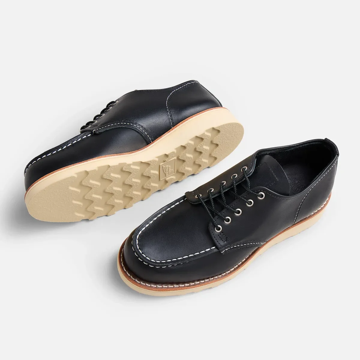 Shop Moc Oxford Shop Moc Oxford för dam i svart Boundary-läder
