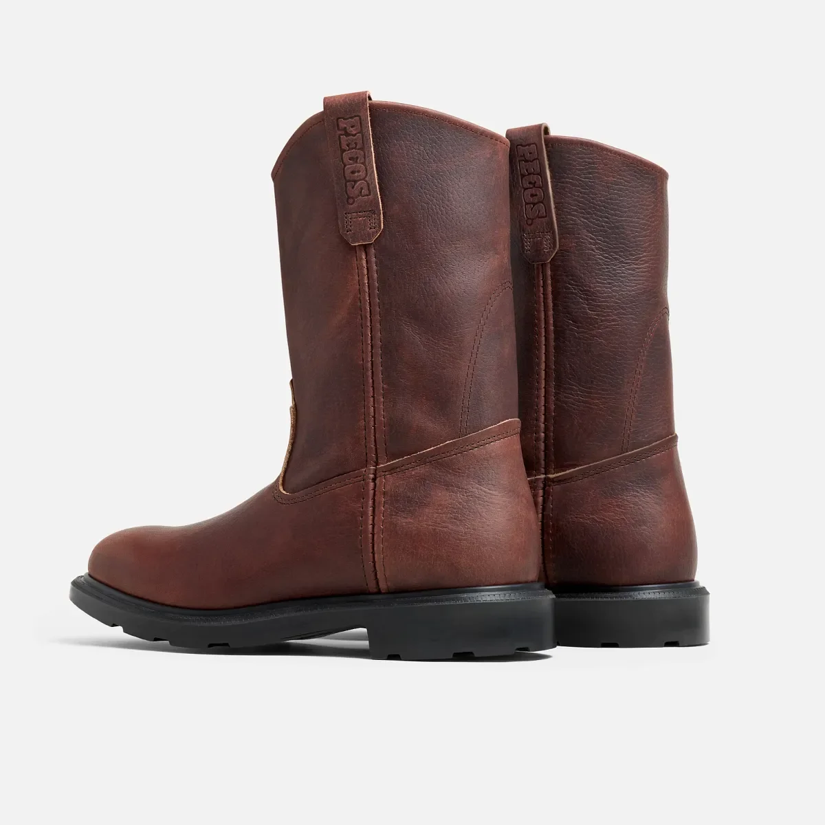 Supersole® 11-tums pull-on-stövla för män utan stålhätta