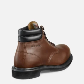 Supersole® 6-tums stövlar med skyddshättor för män