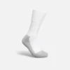 Ultimate Diabetic Light Weight Crew Unisex Coolmax®-blandning, diabetesstrumpor i vitt