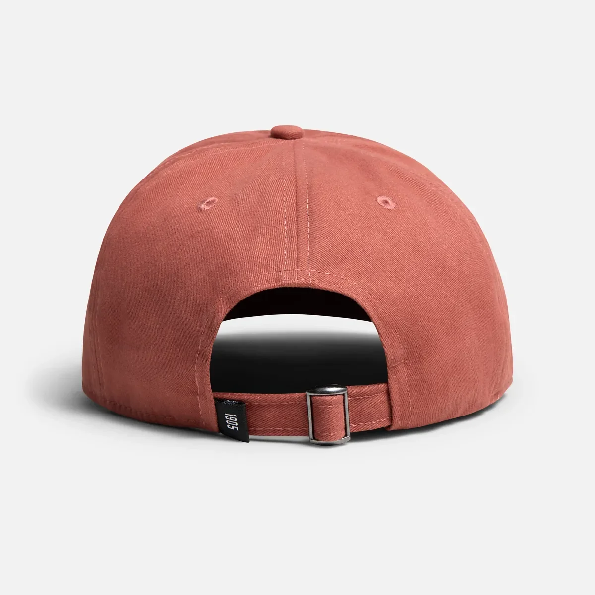 Unisex-basebollkeps med låg profil i rostfärg