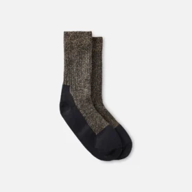 Unisex-strumpor med förstärkt tå i svart