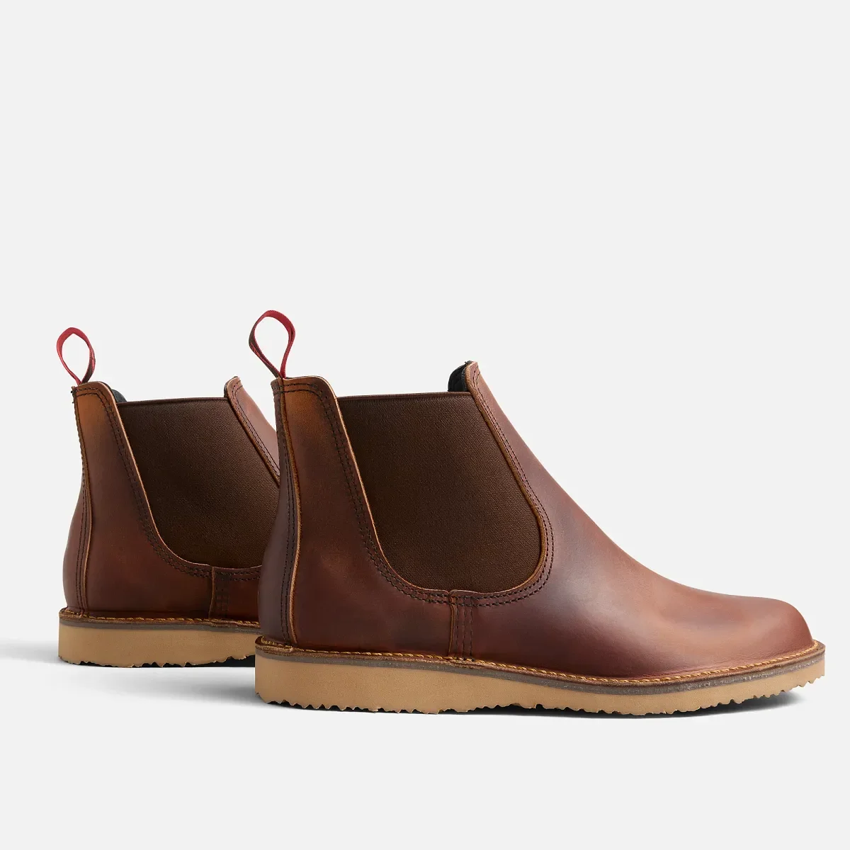 Weekender Chelsea – Weekender Chelsea för män i kopparfärgat Rough & Tough-läder