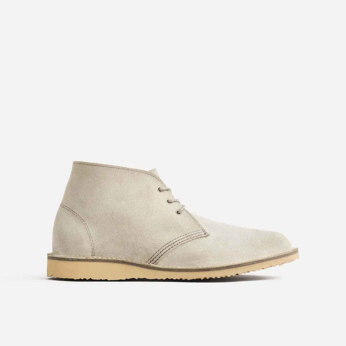 Weekender Chukka – herrchukka i vitt sandfärgat Mohave-läder