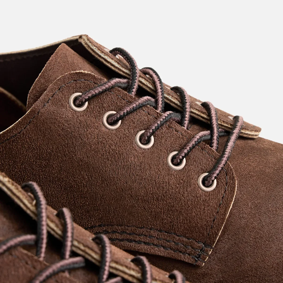 Weekender Oxford – herrskor i chokladbrunt Muleskinner-läder
