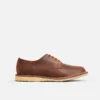 Weekender Oxford – herrskor i kopparfärgat, Rough & Tough-läder