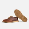Weekender Oxford – herrskor i kopparfärgat, Rough & Tough-läder